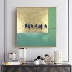 Portfolio Fine Art Gallery Modern Painting Foglia d'oro Contemporary Artist Oil and Acrylic Home Decor Art Italian Art Style