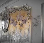 Murali floreali Passeri Natura in casa Decorazione parete Pittura a mano Stile primaverile Fiori colorati Arte murale
