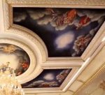 Angelo singolo Pittura spirituale Protezione Arte sacra moderna Ali d'angelo Atmosfera di pace Fede e Luce