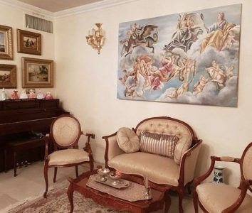 Murali decorativi Angelo Galassia Cielo stellato Arte spirituale Dipinto a mano Effetto magico Interior art