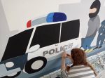 Arte per bambini Cameretta Colori pastello Illustrazione infantile Sogni e fiabe Decorazione per neonati Regalo nascita Mondo fatato