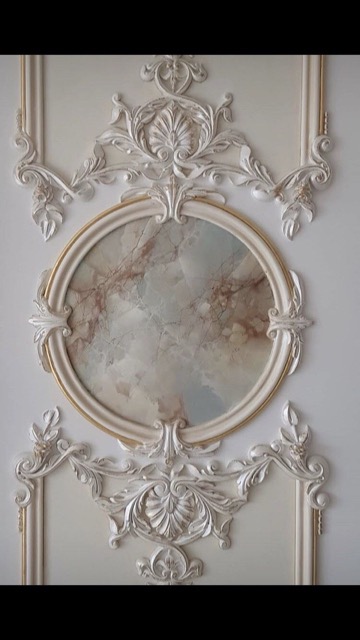 Finto marmo Effetto marmo Decorazione colonne Pittura decorativa Interior design di lusso Vena di marmo Arte murale Finiture pregiate